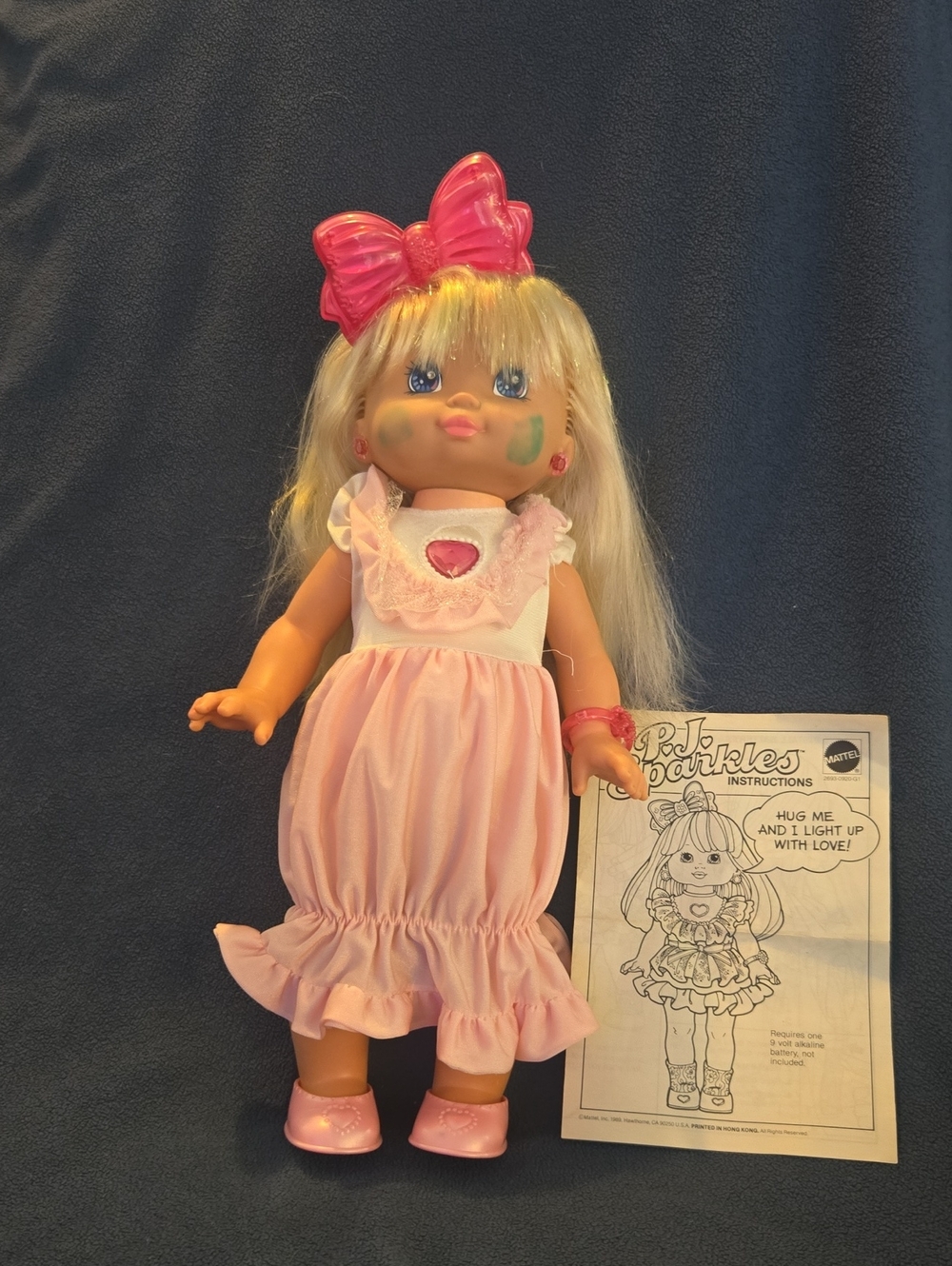 Vintage Mattel PJ Sparkles Doll